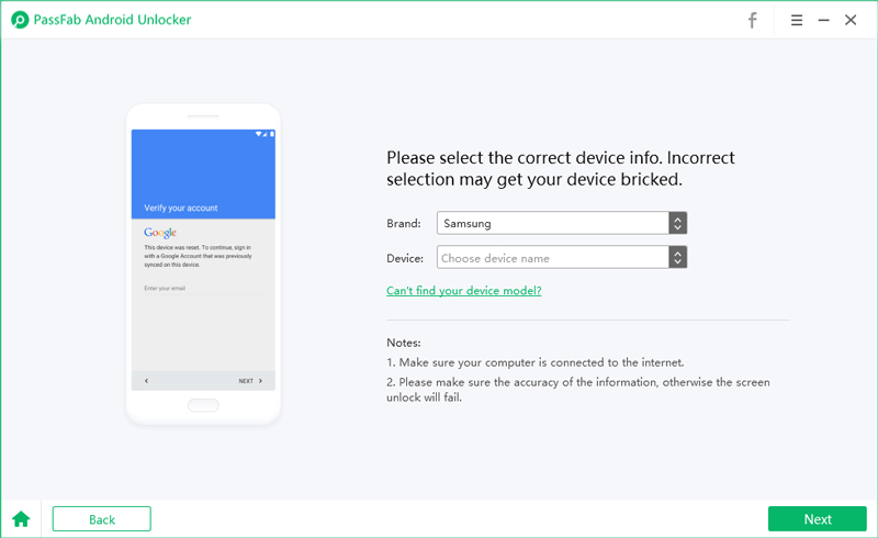 PassFab Android Unlocker 2.6 Crack with keygen Full Version