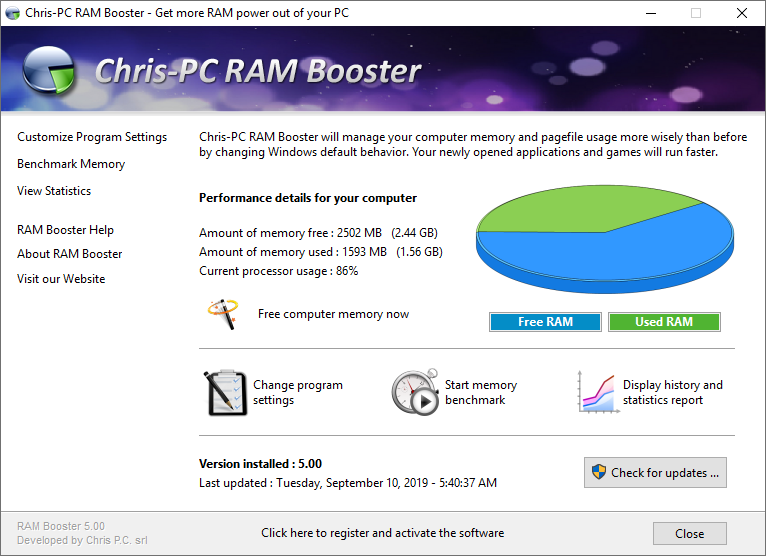 Chris-PC RAM Booster 