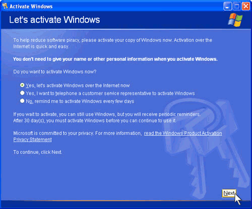 Windows XP Activation Crack With Serial Key Free Download